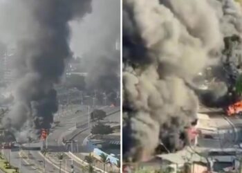 Suspenden el transporte público en medio de ‘narcobloqueos’ en el estado mexicano de Jalisco