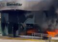 VIDEO Incendian las sucursales de un banco tras muerte de “El Mencho”