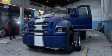 Los ‘narcomonstruos’ blindados llegan a la Ciudad de México