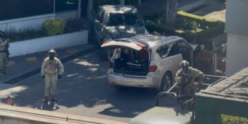 Fue trasladado el cuerpo de “El Mencho” bajo fuerte resguardo policial