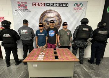 3 detenidos en Tuxtla Gutiérrez señalados de ser narcomenudistas