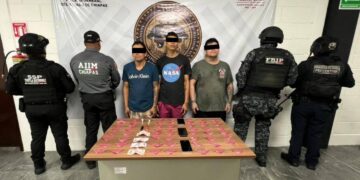 3 detenidos en Tuxtla Gutiérrez señalados de ser narcomenudistas