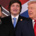Nayib Bukele, Javier Milei y Donald Trump
