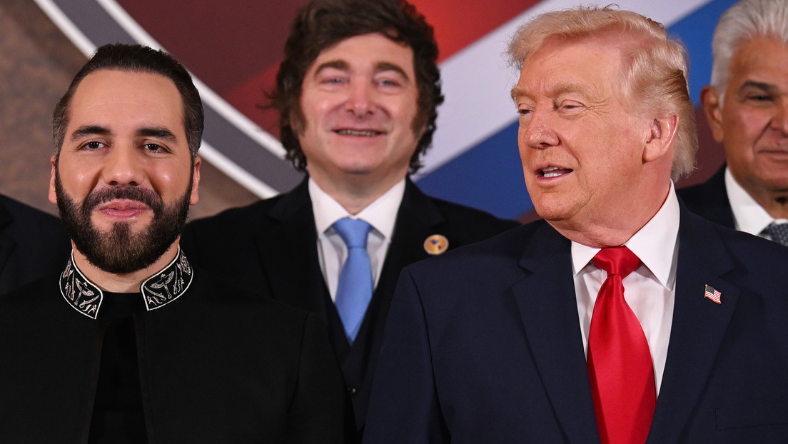 Nayib Bukele, Javier Milei y Donald Trump