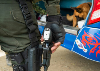 Operativo policial en el Valle del Cauca, Colombia, 16 de septiembre de 2025.