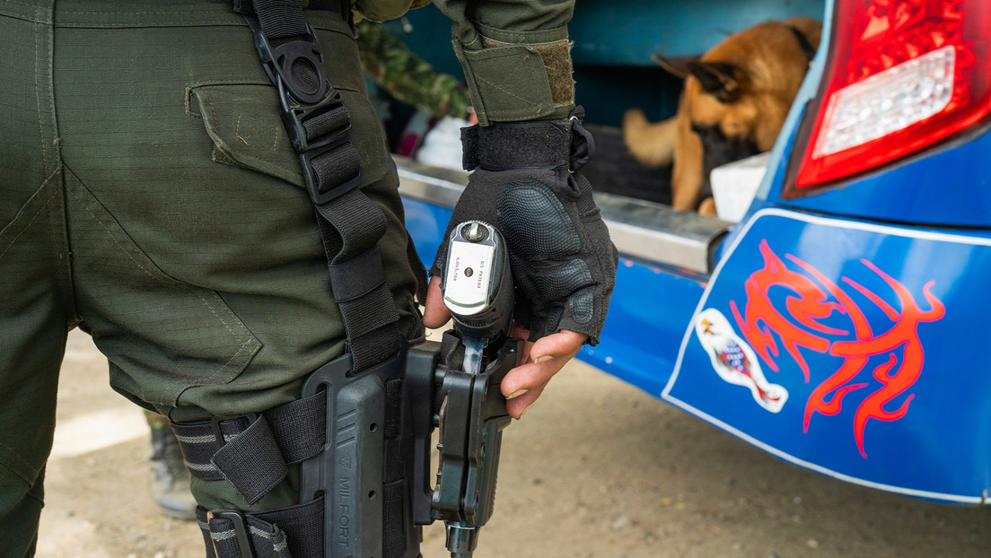 Operativo policial en el Valle del Cauca, Colombia, 16 de septiembre de 2025.
