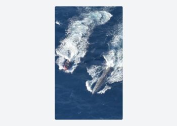 EE.UU. muestra cómo la Guardia Costera interceptó un semisumergible en el Pacífico