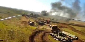 Ucrania reporta destrucción de un grupo de asalto blindado ruso cerca de Robotyne, en Zaporiyia