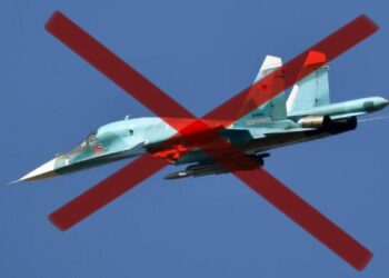 Ucrania derriba otro avión de combate-bombardero ruso Su-34