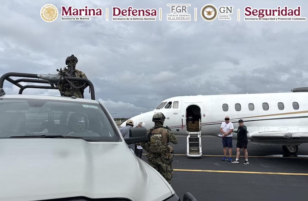 Remigio "N" fue trasladado a la Ciudad de México para comenzar su proceso de extradición. Foto: SSPC
