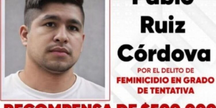 Fiscalía de Chiapas ofrece recompensa de 500 mil pesos por la captura de presunto feminicida en Cintalapa