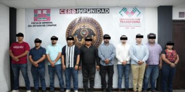 10 servidores públicos en Chiapas detenidos por presuntos actos de tortura