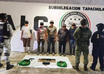 Desarticulan célula armada en Huehuetán tras alerta ciudadana