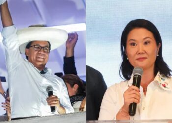 Fujimori lidera el balotaje en Perú, según resultados preliminares oficiales