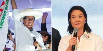 Fujimori lidera el balotaje en Perú, según resultados preliminares oficiales