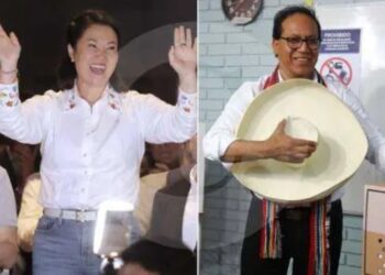Fujimori se impone sobre Sánchez por un pequeño margen en el conteo en Perú
