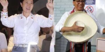 Fujimori se impone sobre Sánchez por un pequeño margen en el conteo en Perú