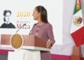 Lo que responde Sheinbaum ante críticas por recibir al pato “Merlín” y no a madres buscadoras