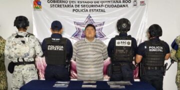 Detienen a Marcos Abelardo “N” por presunta posesión de marihuana y crack en Cozumel