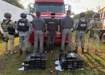 Golpe al trasiego en la frontera sur: Vinculan a proceso a sujeto con más de 105 kilos de cocaína en Chiapas