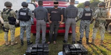 Golpe al trasiego en la frontera sur: Vinculan a proceso a sujeto con más de 105 kilos de cocaína en Chiapas