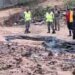 Reportan fuerte fuga de combustible en la colonia Jesús Rasgado de Salina Cruz