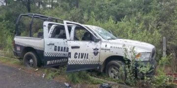 Emboscada en Nahuatzen deja cinco elementos de la Guardia Civil muertos y cinco heridos