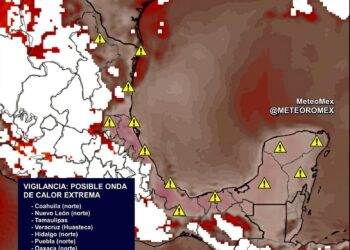 Se pronostica severa onda de calor en el litoral del Golfo de México a partir del 17 de junio