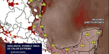 Se pronostica severa onda de calor en el litoral del Golfo de México a partir del 17 de junio