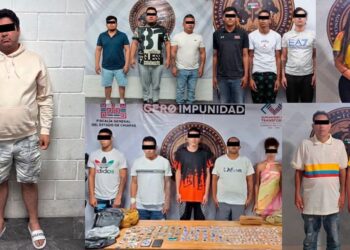 15 detenidos por banda de “Gota a Gota” en Chiapas: podrían enfrentar hasta 45 años de prisión