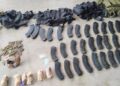 Aseguran arma AK-47, granadas y equipo táctico en operativo interinstitucional en Jiquipilas, Chiapas