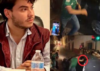 Dirigente juvenil de Morena en Zacatecas es señalado por golpear a una conductora de plataforma durante festejos del triunfo de México