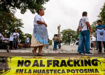 5 ayuntamientos de la Huasteca Potosina se plantan y rechazarán permisos de Pemex para el fracking