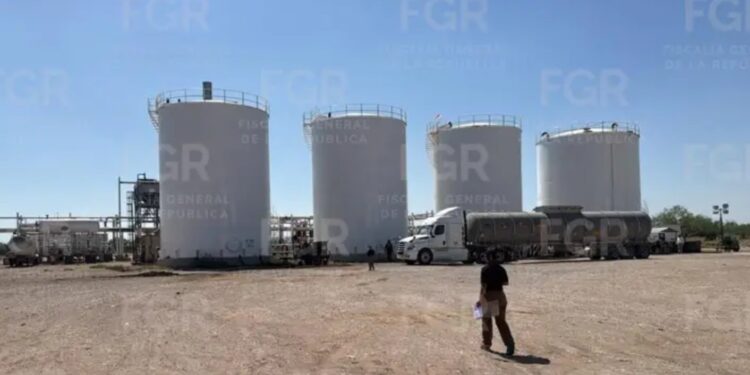 Aseguran 3.7 millones de litros de hidrocarburo de procedencia ilícita en Reynosa