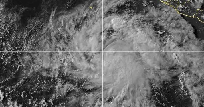Se forma la tormenta tropical Elida en el océano Pacífico; no representa amenaza para tierra firme