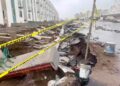 Lluvias normales destruyen calles de “Casas del Bienestar” a solo meses de haber sido entregadas en Veracruz