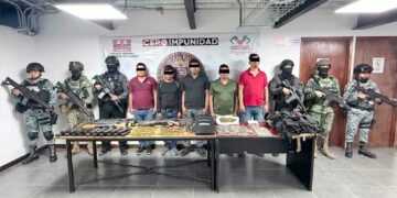 9 personas detenidas por múltiple homicidio en El Bosque, Chiapas; el móvil fue la disputa por narcomenudeo
