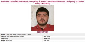 EE.UU. acusa por narcoterrorismo a presunto líder de una célula del Cártel de Sinaloa