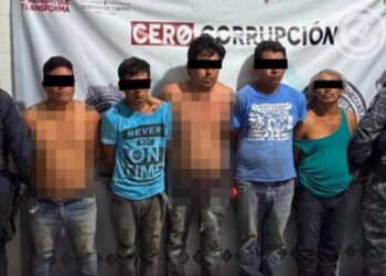 Desmantelan célula del CJNG en Berriozábal: Cinco detenidos por portación de armas y abuso contra un menor