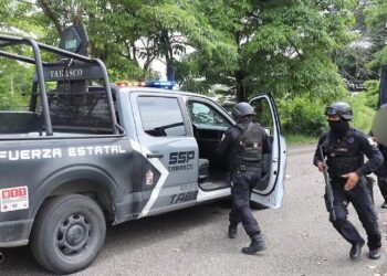 Detienen a presuntos responsables de la quema de vehículos en Villahermosa