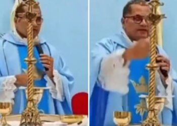 VIDEO: Tiroteo interrumpe misa en Brasil y esta es la sorprendente reacción del cura