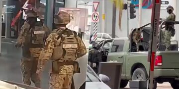 Despliegue federal en Durango deja cuatro detenidos y provoca pánico en centro comercial