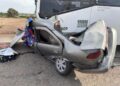 Mujer y menor de edad mueren en accidente sobre la carretera La Llave-La Valla, en San Juan del Río