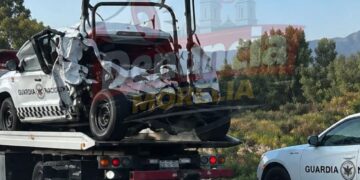 Muere elemento de la Guardia Nacional tras ser embestida su unidad por un tráiler en Contepec