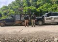 Recuperan en Chiapas vehículo con reporte de robo en la ruta Palenque-Benemérito