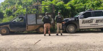 Recuperan en Chiapas vehículo con reporte de robo en la ruta Palenque-Benemérito