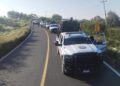 Guardia Civil despliega operativo para restablecer la movilidad en carreteras de Michoacán