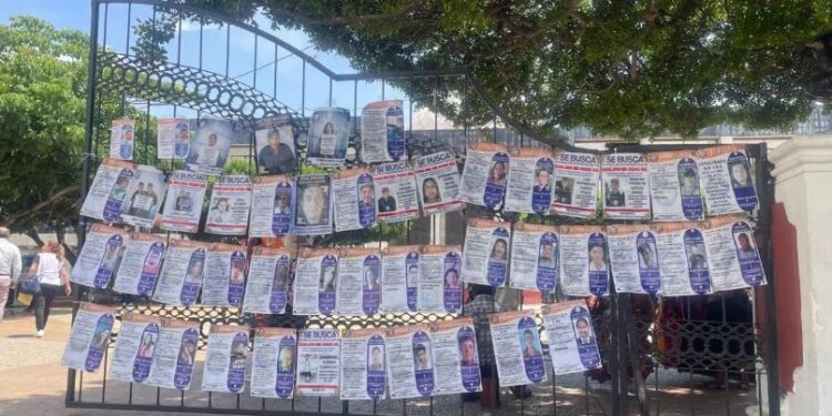 Buscadoras ubicaron buzones y tendederos en las iglesias católicas ante incremento de desapariciones en Chiapas