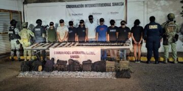 Caen nueve personas en operativo de Sinaloa; reportan que cinco son de nacionalidad extranjera