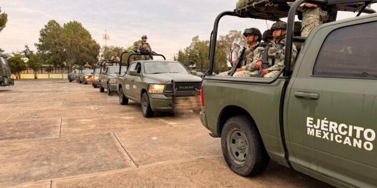 Despliegan 600 militares en Guanajuato para reforzar la seguridad en León e Irapuato